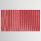red corduroy Tablecloth Gallery Image 2