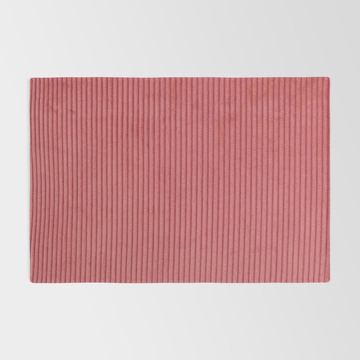 red corduroy Rug Gallery Image 2