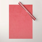 red corduroy Wrapping Paper Gallery Image 1