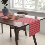 red corduroy Table Runner Gallery Image 2