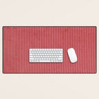 red corduroy Desk Mat Gallery Image 1