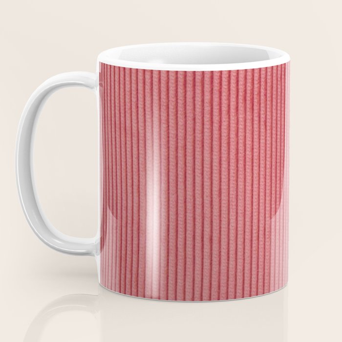 red corduroy Coffee Mug Gallery Image 3