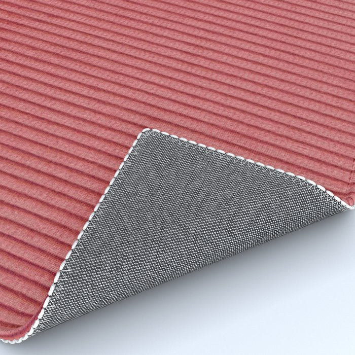 red corduroy Rug Gallery Image 4