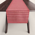 red corduroy Table Runner Gallery Image 1