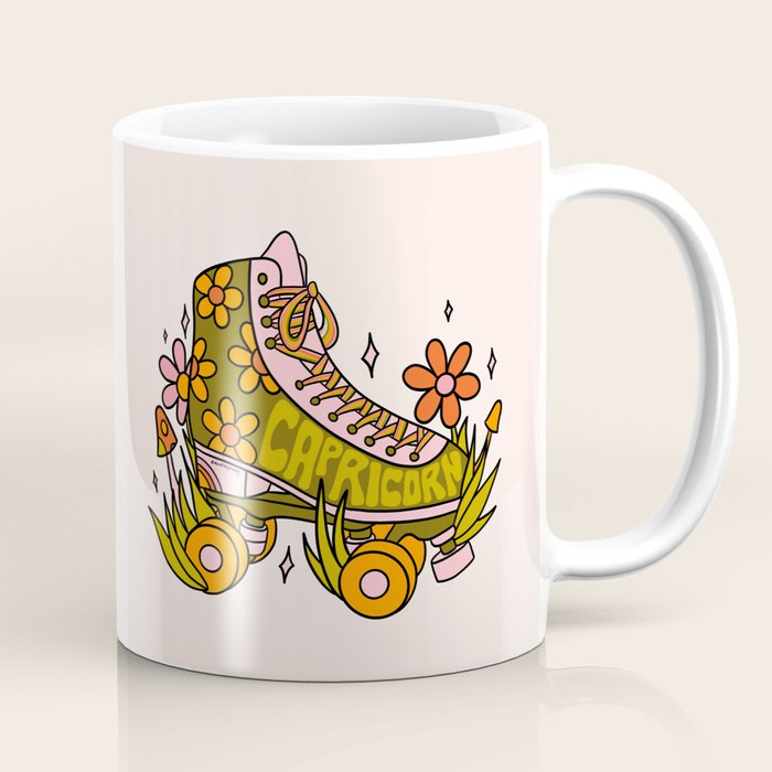 Capricorn Roller Skate Coffee Mug Gallery Image 1