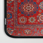 Red Suzani  Kazak Persian Rug Laptop Sleeve Gallery Image 3
