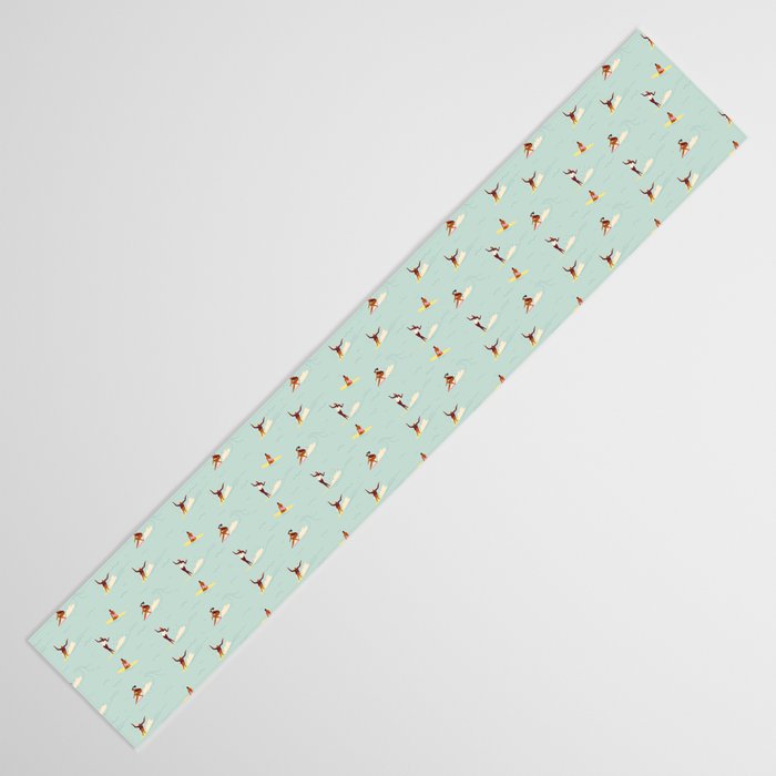 Waikiki beach Table Runner Gallery Image 3