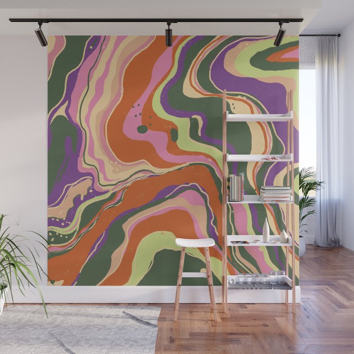 Marble abstraction II Wall Mural Gallery Image 1