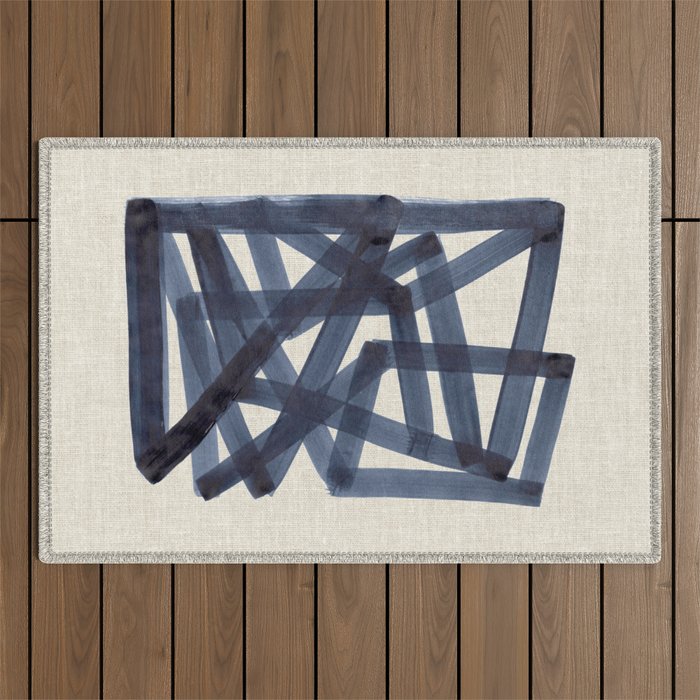 Sharp Return Outdoor Rug Gallery Image 1