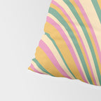 Wavy Stripes XIX - Boho Vintage Pillow Sham Gallery Image 4