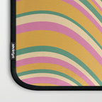 Wavy Stripes XIX - Boho Vintage Laptop Sleeve Gallery Image 3