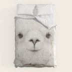 SMILING ALPACA Comforter Gallery Image 6