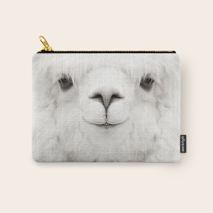 SMILING ALPACA Carry All Pouch Gallery Image 1
