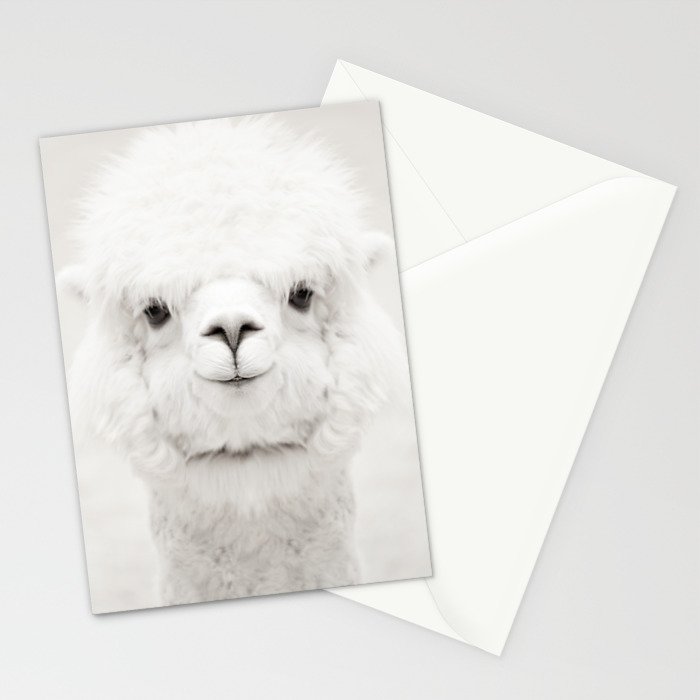 SMILING ALPACA Stationery Card Gallery Image 2