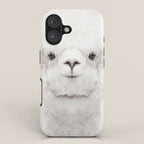 SMILING ALPACA iPhone Case Gallery Image 1