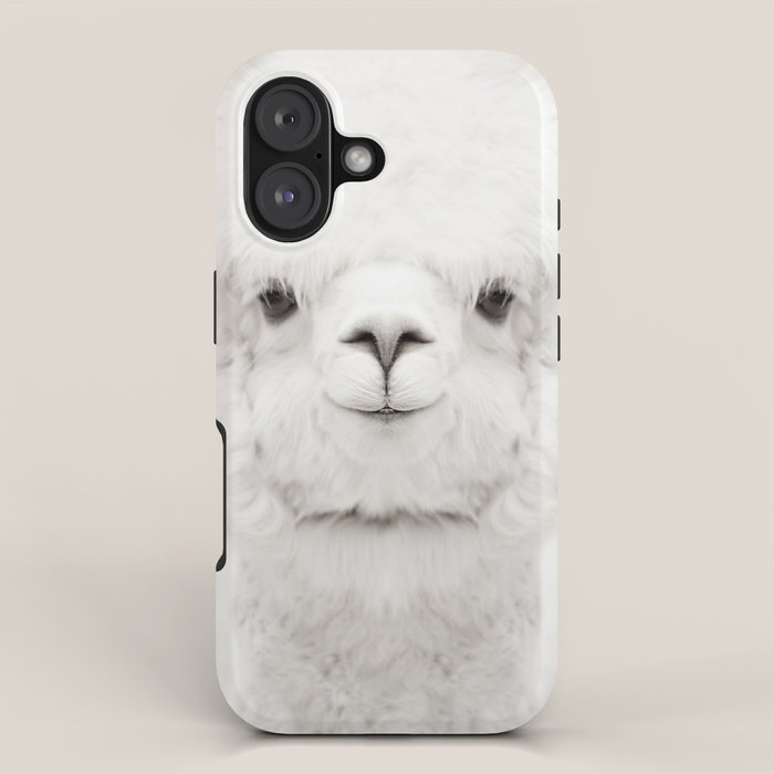 SMILING ALPACA iPhone Case Gallery Image 1