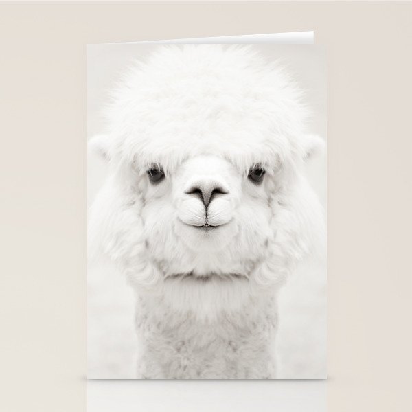 SMILING ALPACA Stationery Card Gallery Image 1