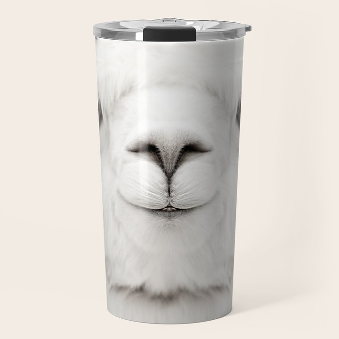 SMILING ALPACA Travel Mug Gallery Image 1
