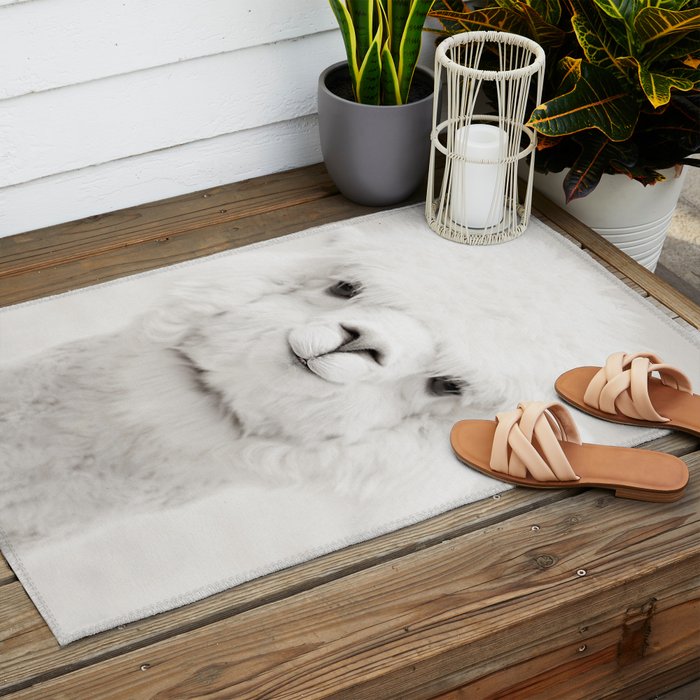 SMILING ALPACA Outdoor Rug Gallery Image 2