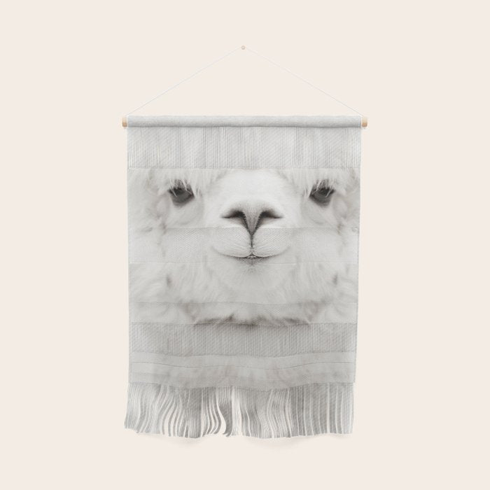 SMILING ALPACA Wall Hanging Gallery Image 1