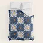 Vintage flower art pattern Duvet Cover Gallery Image 6