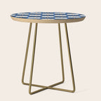 Vintage flower art pattern Side Table Gallery Image 1