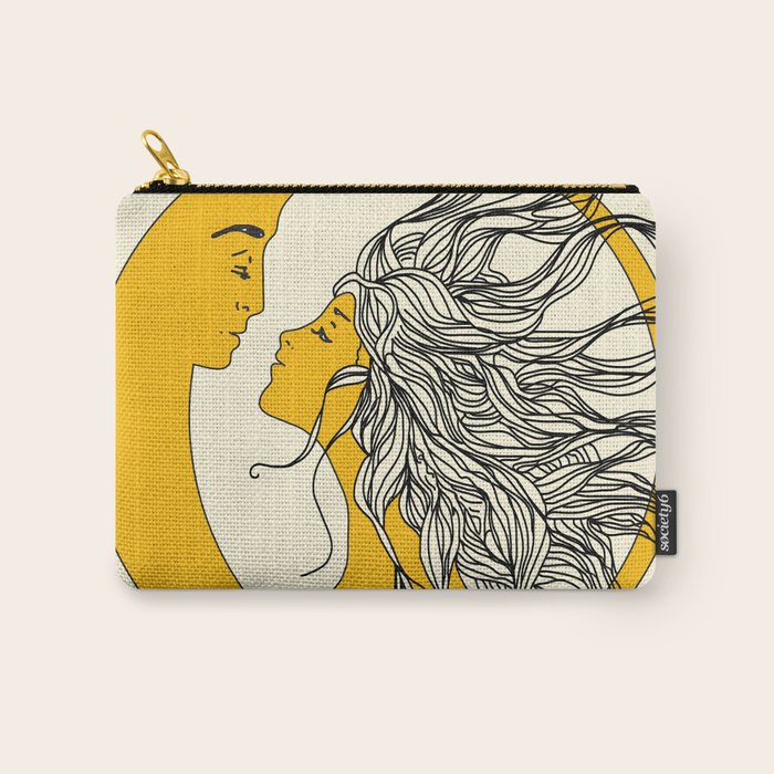 Sun and Moon Carry All Pouch Gallery Image 1