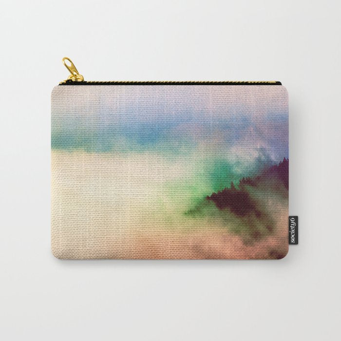 Ethereal Rainbow Clouds - Nature Photography Carry All Pouch Gallery Image 1