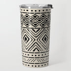 African Mud Cloth // Bone Travel Mug Gallery Image 2