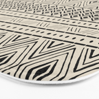 African Mud Cloth // Bone Bath Mat Gallery Image 3