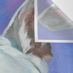 French Bulldog Oil Painting Portrait Wall Tapestry Gallery Image 3