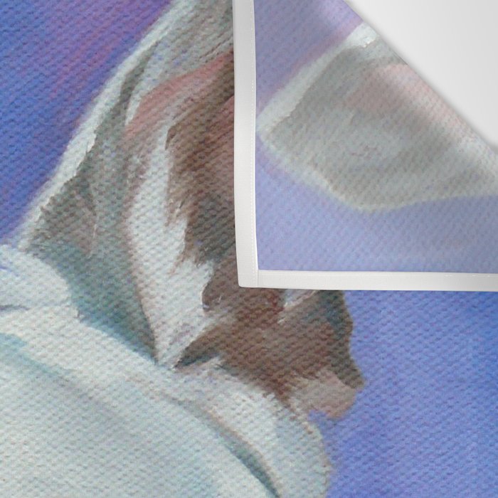 French Bulldog Oil Painting Portrait Wall Tapestry Gallery Image 3