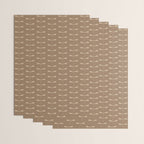 Dragonfly Pattern XI Earthy Beige Wrapping Paper Gallery Image 3
