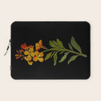 Cheiranthus Cheiri  by Mary Delany Paper Collage Floral Flower Botanical Paper Mosaic Vintage Scientific Plant Anatomy Laptop Sleeve Gallery Image 1