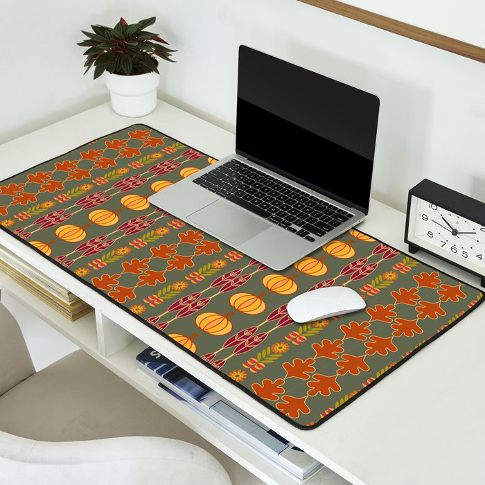 Cozy Fall Desk Mat Gallery Image 2