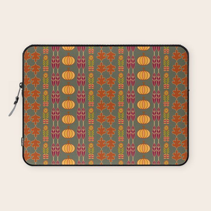 Cozy Fall Laptop Sleeve Gallery Image 1