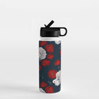 Bettas and Poppies Water Bottle Gallery Image 1