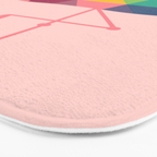 Rainbow Flamingo Bath Mat Gallery Image 3
