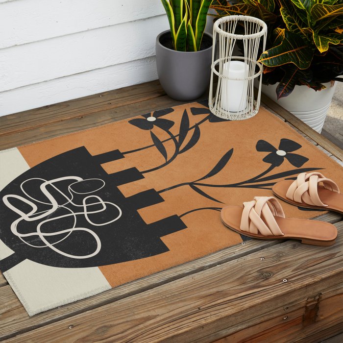 Bloom in Form 4 Outdoor Rug Gallery Image 2