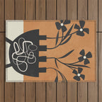 Bloom in Form 4 Outdoor Rug Gallery Image 1