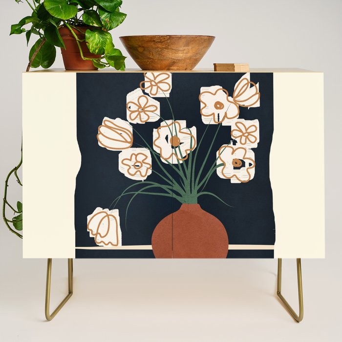 Flowers 1 Credenza Gallery Image 1