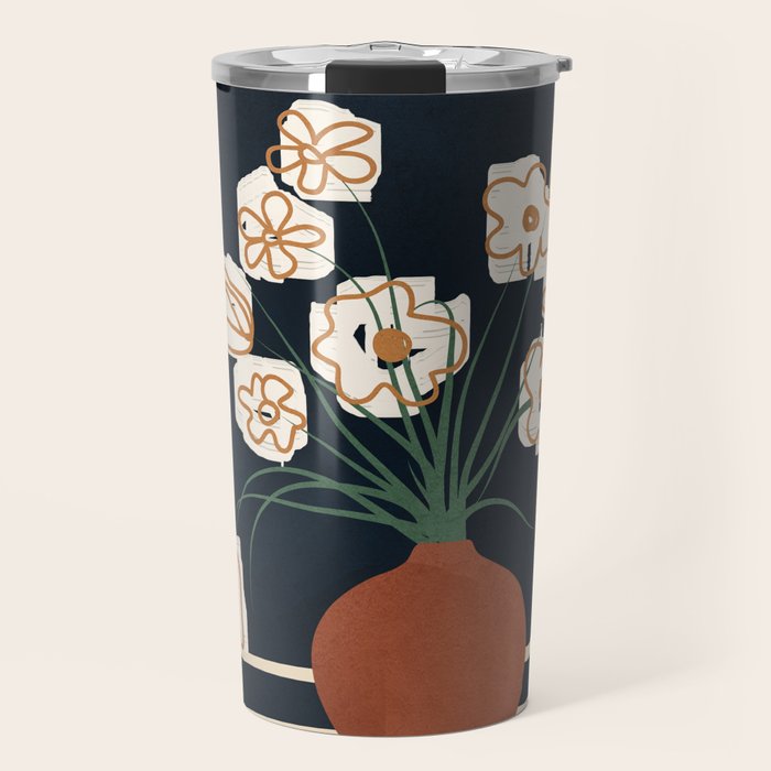 Flowers 1 Travel Mug Gallery Image 1