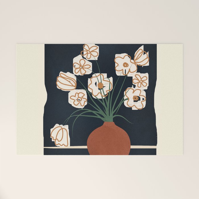 Flowers 1 Welcome Mat Gallery Image 1