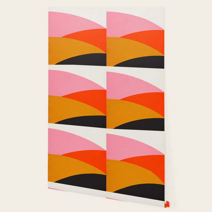 Landscape 01: Mid Century Abstraction Wallpaper Gallery Image 2