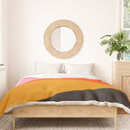 Landscape 01: Mid Century Abstraction Duvet Cover Gallery Image 3