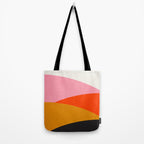 Landscape 01: Mid Century Abstraction Tote Bag Gallery Image 2