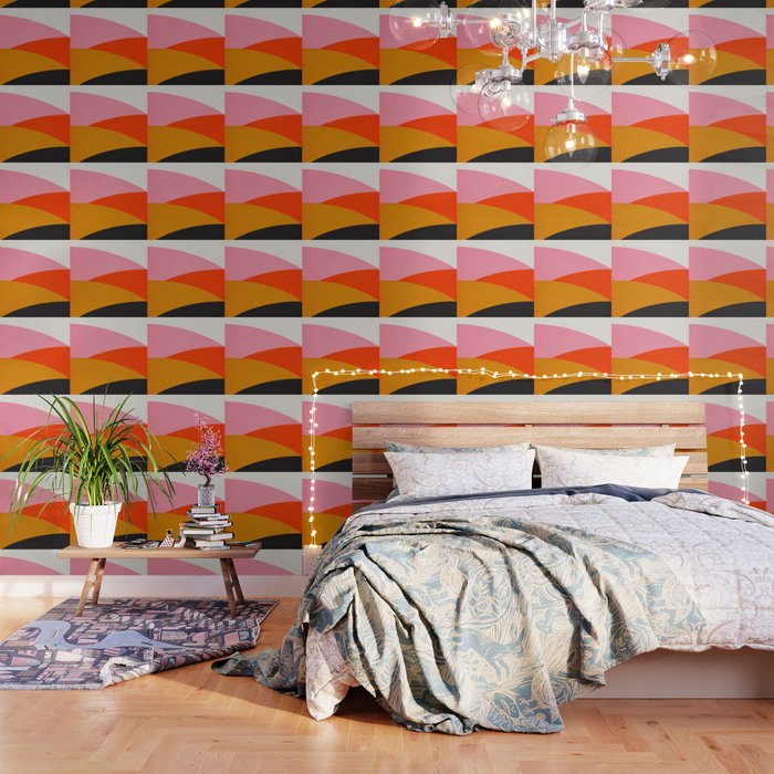 Landscape 01: Mid Century Abstraction Wallpaper Gallery Image 3