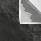 Sunrays Through The Arch. Del Medio Beach. At Sunrise. Bw Wall Tapestry Gallery Image 3