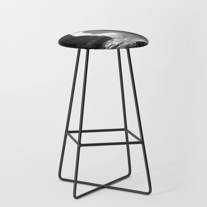 Sunrays Through The Arch. Del Medio Beach. At Sunrise. Bw Stool Gallery Image 1