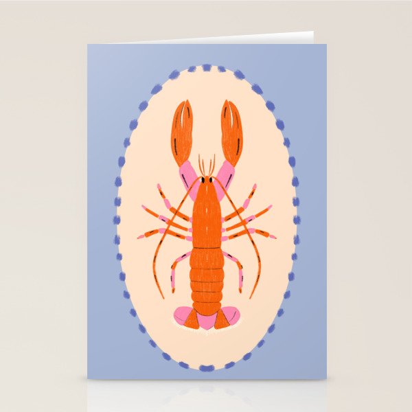 Lobster  Stationery Card Gallery Image 1